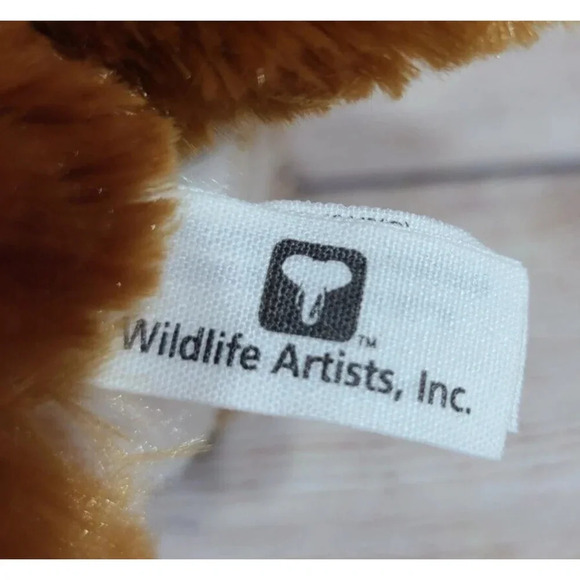Wildlife Artists Conservation Critters Plush Red Fox Stuffed Animal 8" - Picture 5 of 5